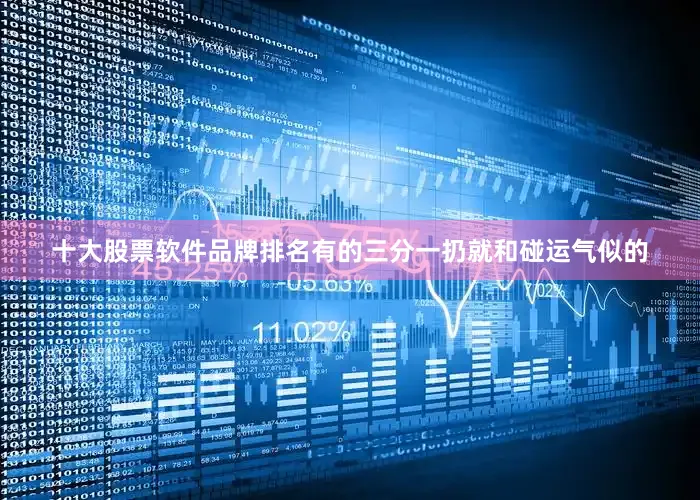 十大股票软件品牌排名有的三分一扔就和碰运气似的
